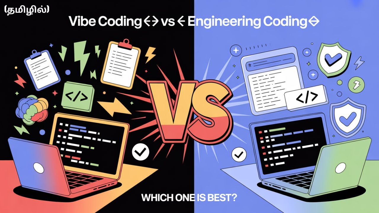 Vibe Coding vs Engineering 🤔: The Shocking Reality! 🤯 | Which One Gets You a Job? | Tamil