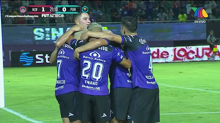 Gol Camilo Sanvezzo | Mazatlán vs Pumas | Liga BBVA MX - Grita México  A21 - Jornada 9