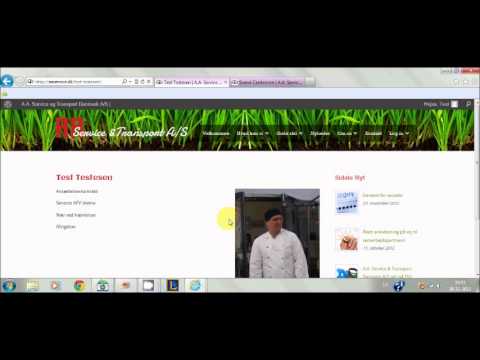 Introduktion til intranet hos A.A. Service & Transport Danmark A/S
