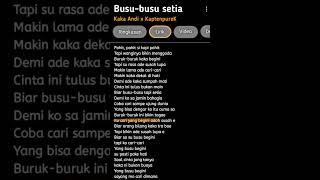 Busu Busu Setia buset liriklagu trending viral lagutimur laguviral velocity  cover s