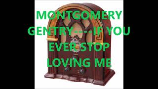 Montgomery Gentry    If You Ever Stop Loving Me
