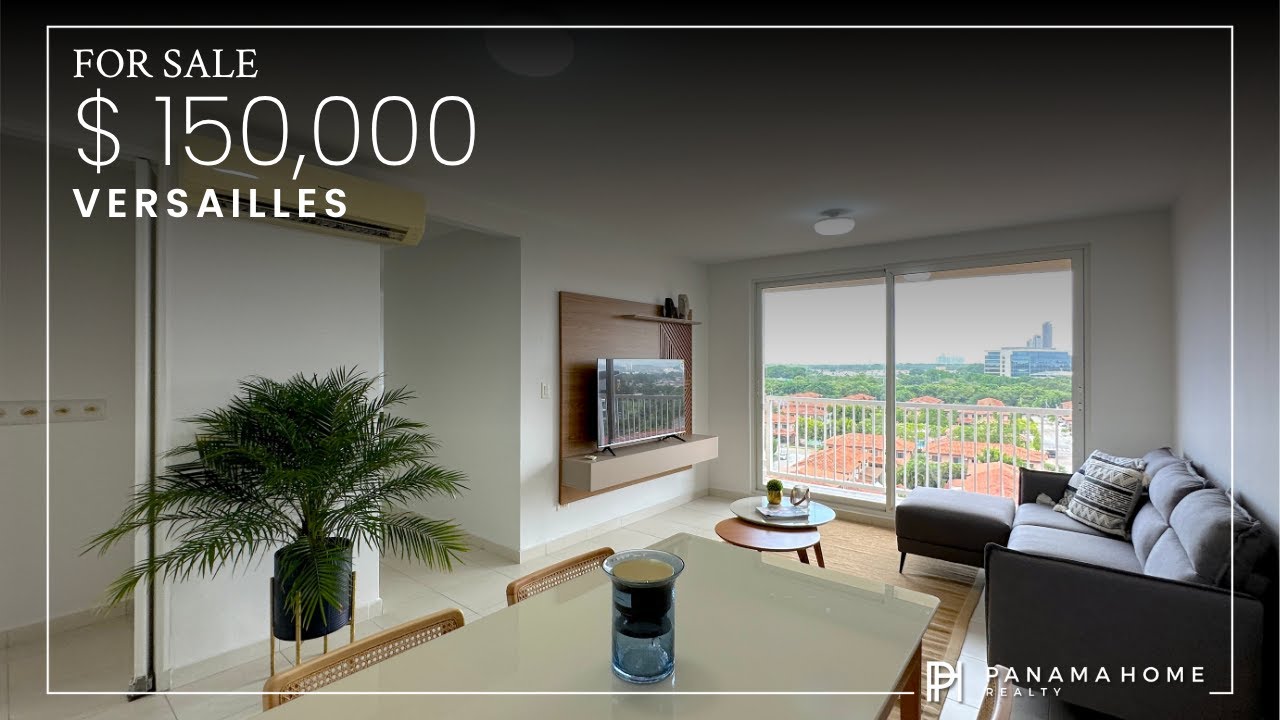 $150,000 | Modern 3 Bedroom Apartment for Sale in Versailles Panama