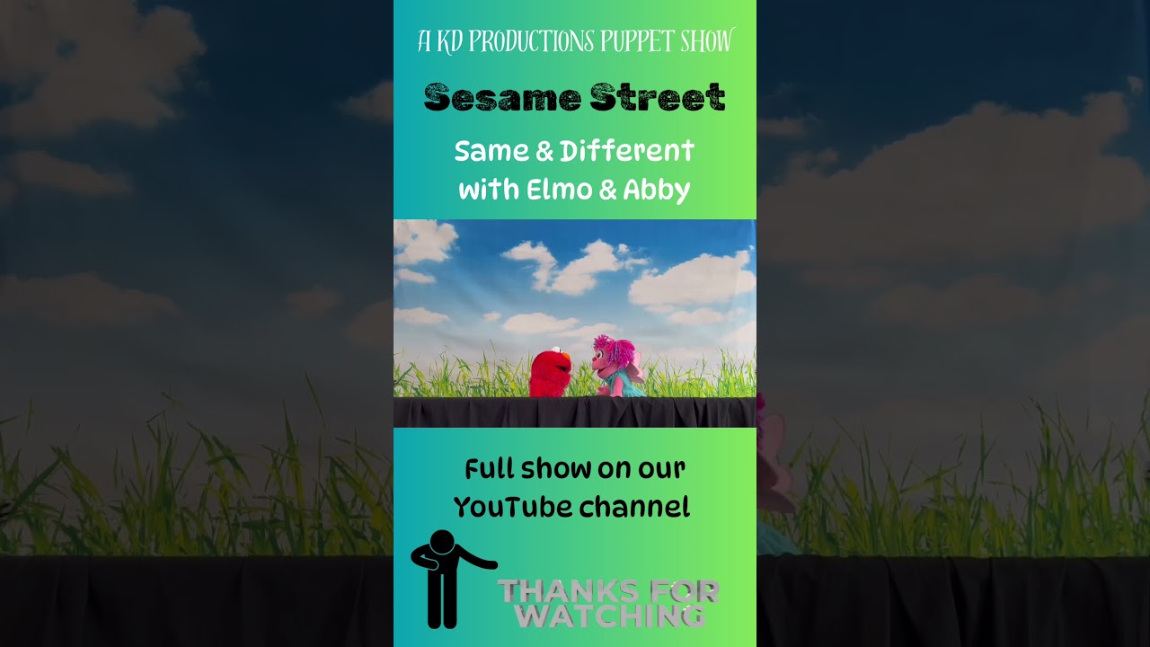 Same & Different with Elmo & Abby 🎬  