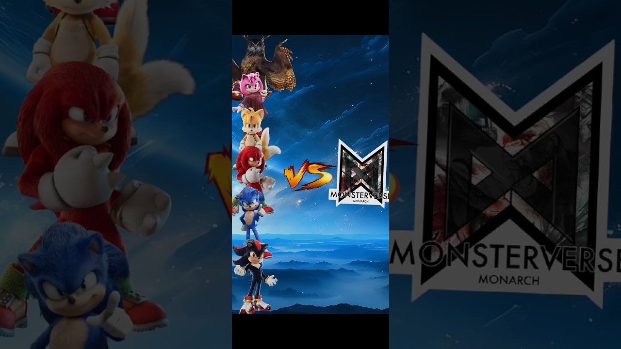 longclaw , amy , tails , knuckles , sonic and shadow vs mosterverse