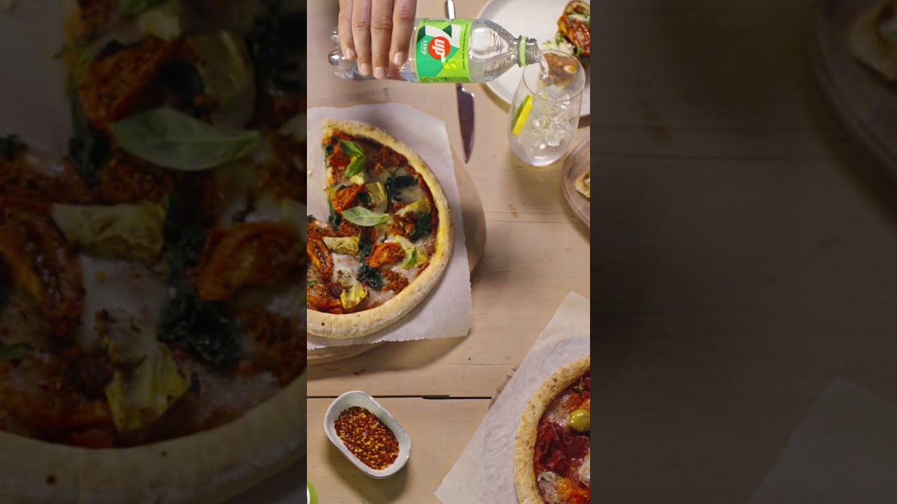 7UP Zero Serve it up