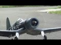 F4U Corsair Depron After Painted Taxiing Test
