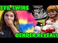 Evil Twins Gender Reveal!! Annabelle Is Pregnant Part 3