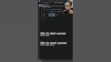 How I navigate code quickly in Visual Studio