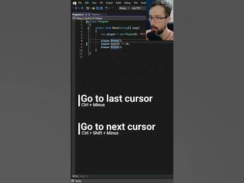 How I navigate code quickly in Visual Studio - YouTube