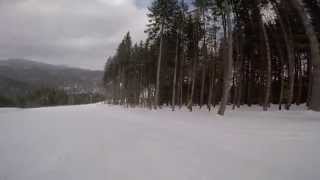 Ukraine Bukovel March Riding 2015 Go PRO 4