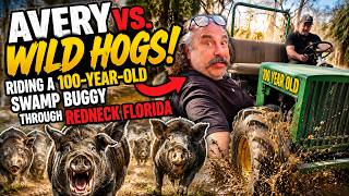Swamp Buggy Tour through Hog Heaven...