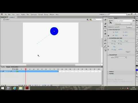 cara membuat animasi  bola bergerak  di adobe  flash  YouTube