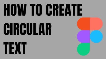 How To Create Circular Text in Figma