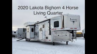 Lakota Bighorn 4 Horse Living Quarters