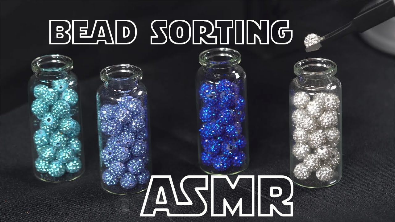 Oddly Satisfying Bead Sorting Timelapse | Sparkling And Shimmering ...