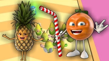 Fruit Rush - All max laval game play iOS and Android Walkthrough ( 연습) || 7 Series | kids game