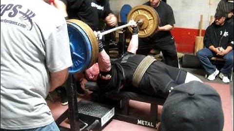 Matt Rhodes 550lb bench IPA 3/27/10