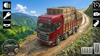 Off road loading cargo truck Simulator 3D gameplay screenshot 3