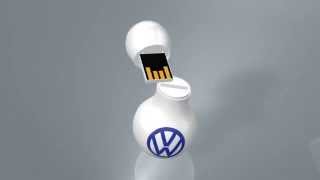 Enhance your brand with unique Bowling Shape USB Flash Drives