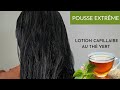 Vaporisez du th vert pour faire pousser vos cheveux 2x plus vite soin cheveux friss  cassants