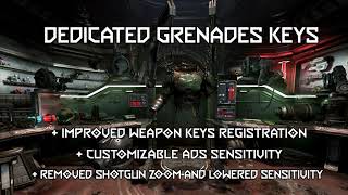 Doom Eternal - Dedicated Grenade Keys Mod and other QOLs