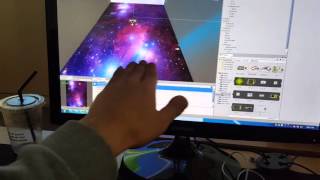 Unity3D view controller using leapmotion