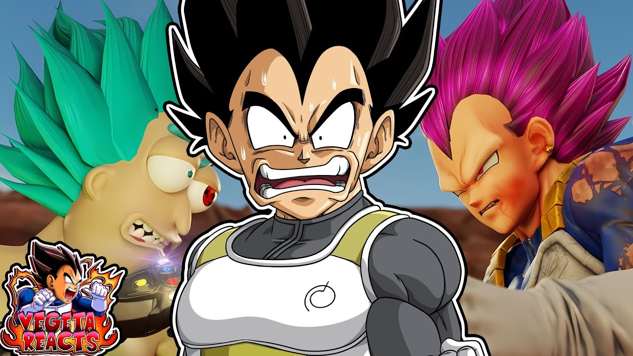 Vegeta Reacts To Rick Sanchez VS Vegeta [FULL FIGHT]