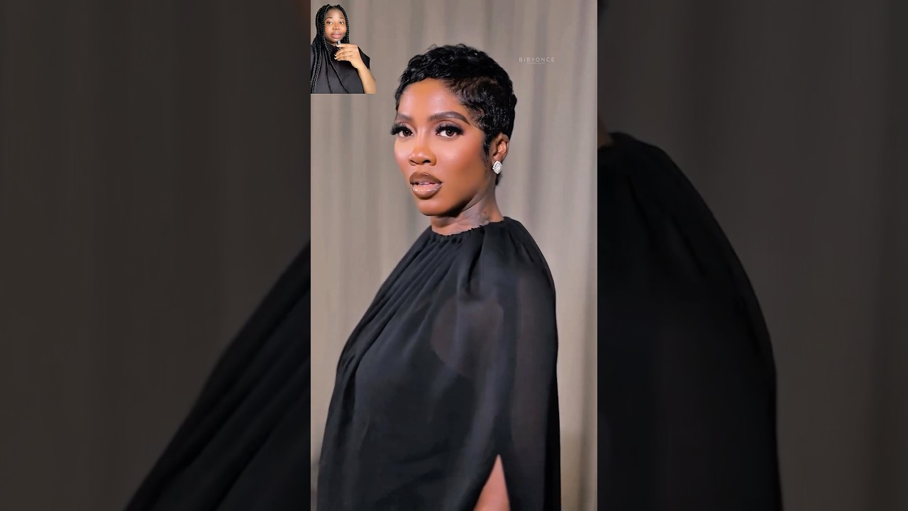Tiwa Savage Slays in Her Signature Pixie Cut hairstyle 
