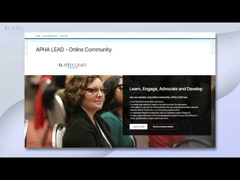 APHA Member Benefits: Benefits Overview