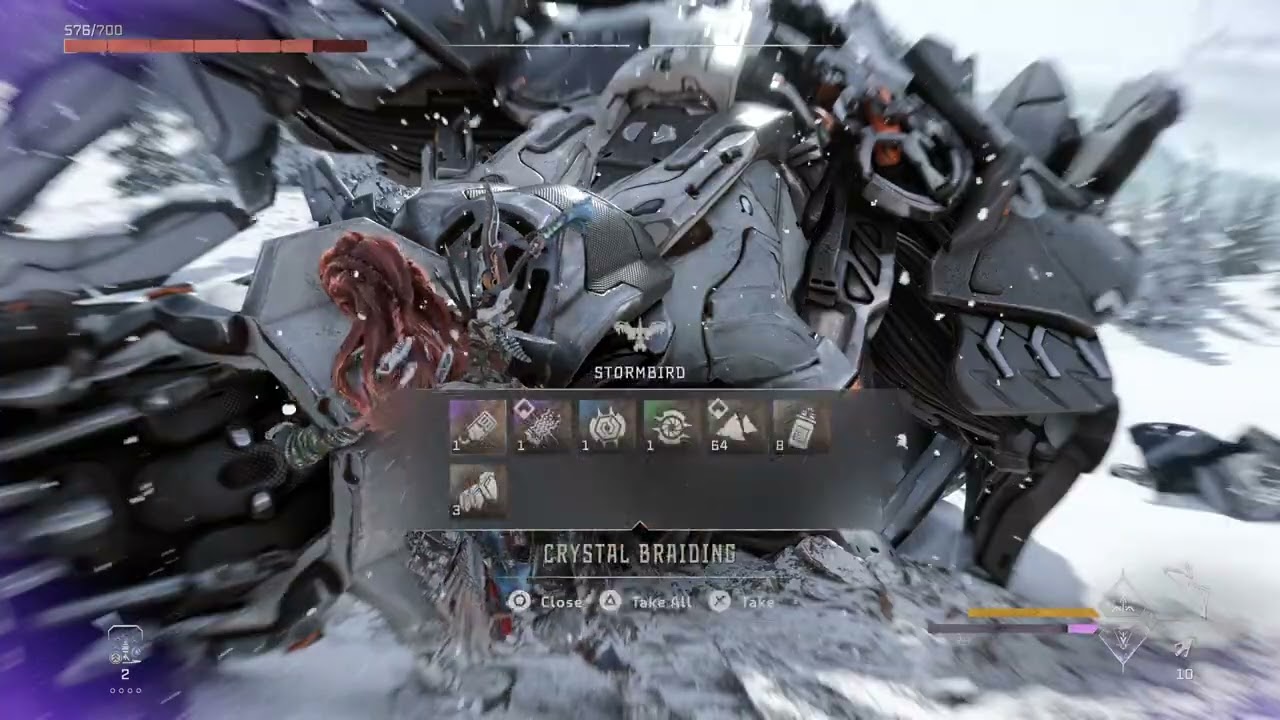 Horizon Forbidden West- Easiest way to kill a Stormbird and Dreadwing