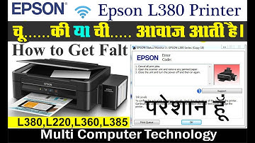 epson L380, L220 ,L360 all light blinking issue how to solved  cancel all print job paper jam issue