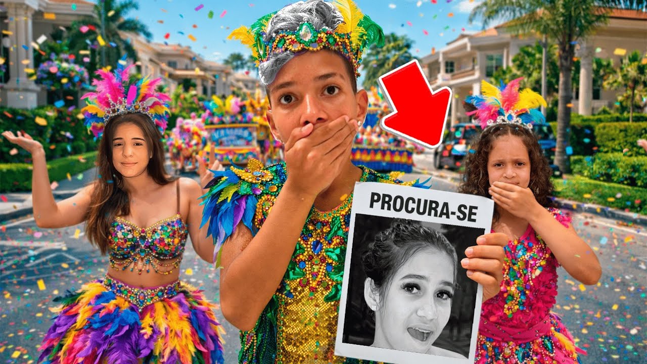 JÚLIA DESAPARECEU NO MEIO DO BLOCO 