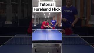 tutorial forehand flick