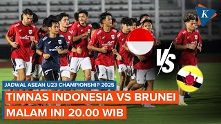 Jadwal Live Streaming Timnas U23 Indonesia Vs Brunei, Malam Ini Pukul 20.00 WIB