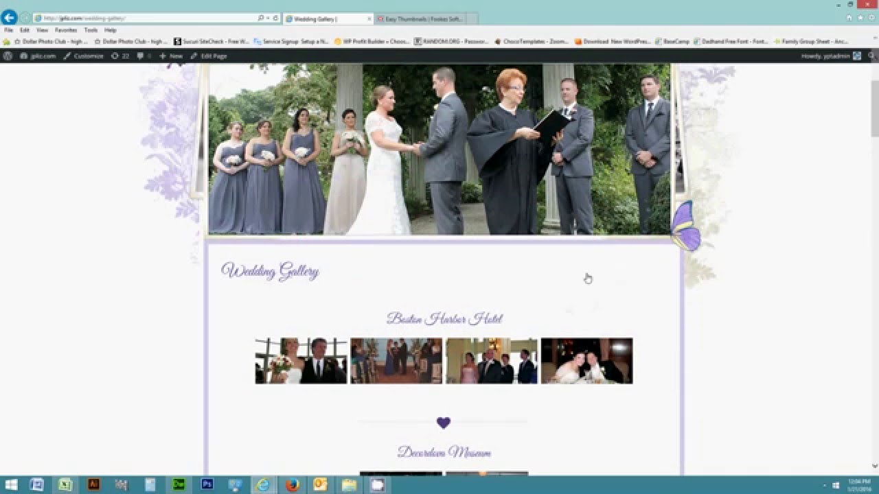 Editing and Adding Photo Galleries in WordPress - YouTube