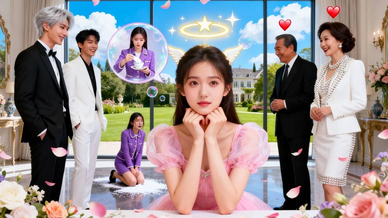 Falsa herdeira renascida! Família ouve meus pensamentos, expõe irmã vilã e me torna a favorita.