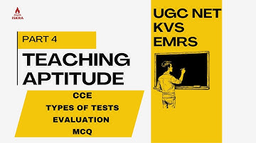 TEACHING APTITUDE 4 |CCE |CONTINUOUS AND COMPREHENSIVE EVALUATION| EVALUATION| MCQ