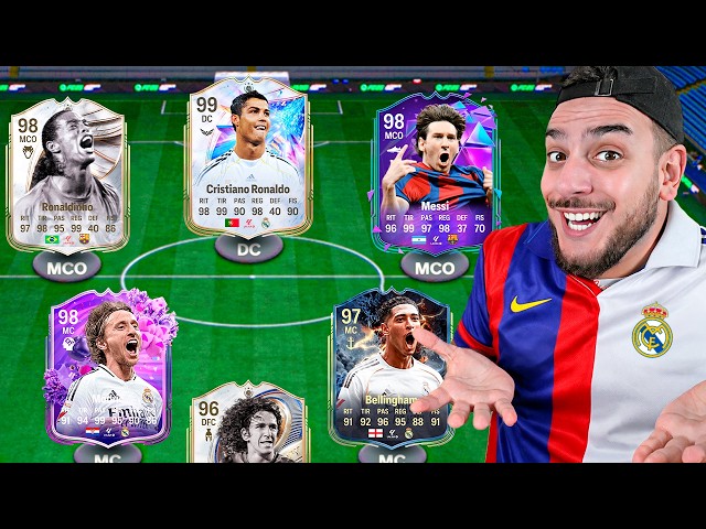 FUT DRAFT pero solo REAL MADRID & BARÇA
