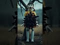 Squid Game Doll Scary Moment Drops A Swarm #cute #ai #funny #squidgame