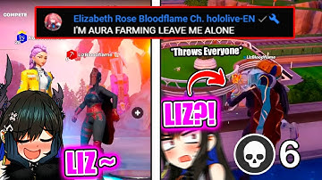 Liz Joins Nerissa’s Stream, Starts Aura Farming And Destroys The Entire Lobby