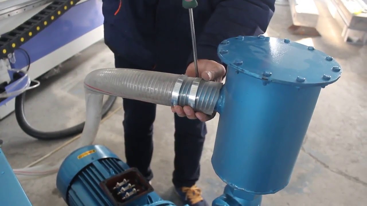 How to connect a vacuum water pump YouTube