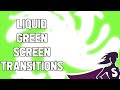 Liquid green screen transition  shelly saves the day