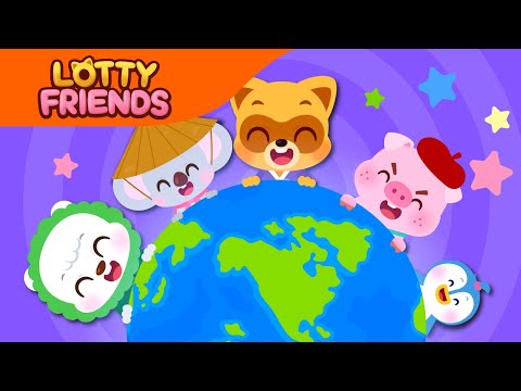 Say Hello Around the World👋🌎 | Kids Songs & Nursery Rhymes | 16 Different Languages To Say Hello