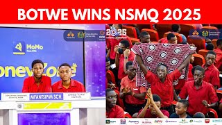 Heattt😭🔥 How Botwe Eventually Won NSMQ 2025, Painfully Against OWASS And Augusco | #NSMQ2025