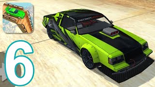 Mega Rampa: Carros Acrobacias - Jogabilidade Passo a Passo Parte 6 (Android) screenshot 5