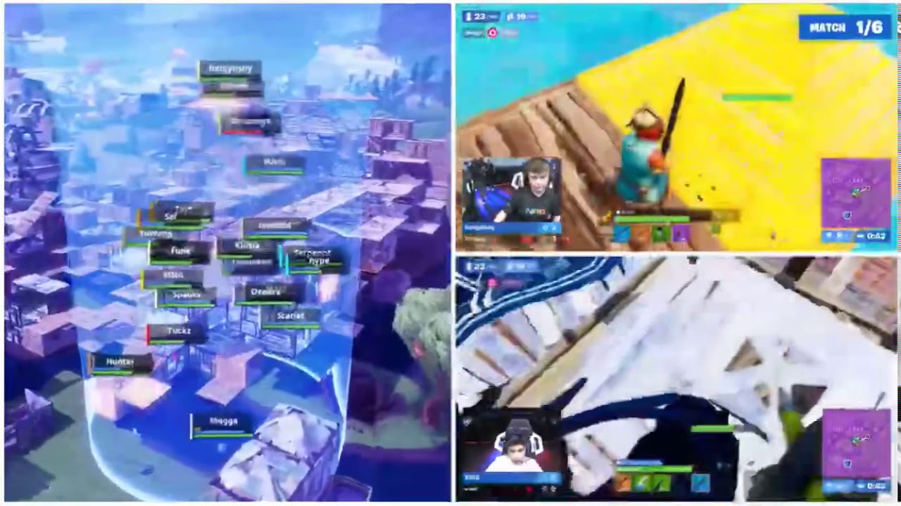 Zayt and saf when fortnite World Cup game 1 amazing