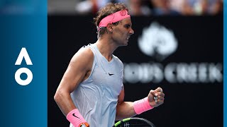 Rafael Nadal V Diego Schwartzman Match Highlights 4R Australian Open 2018