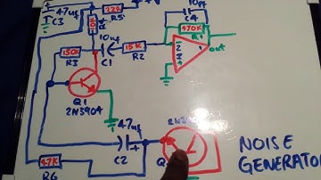 DIY analog synth tutorial Part 9 (The Noise Generator )