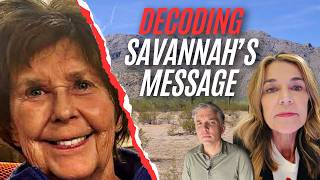 Hidden message in Savannah's video — and Nancy Guthrie sheriff says FBI director has inaccurate info