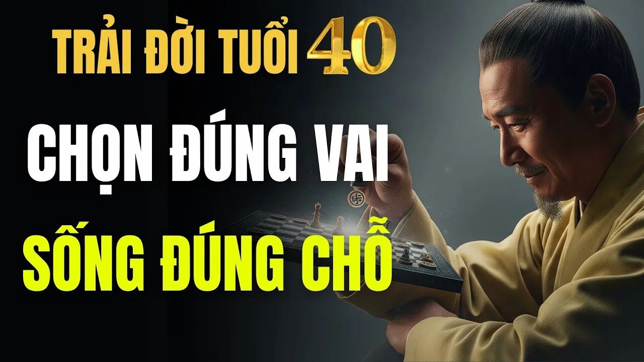 Chọn Đúng Vai, Sống Đúng Chỗ – Bí Mật Của Một Cuộc Đời Bình Yên   Tuổi 40 Trải Đời